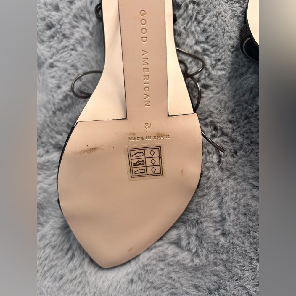 Good American Cinder F*cking Rella Wedge Size 8 - Picture 8 of 9